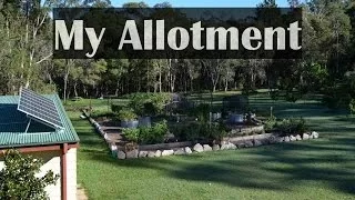 Mark's Allotment Garden Vegetables Raised Beds & Self Sufficient Backyard Intro