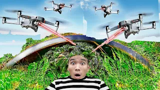 Thử Thách Truy Tìm Phạm Nhân Bằng Flycam | Find Prisoners Challenges | PHD Troll