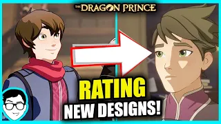 Rating EVERY NEW Character Design in The Dragon Prince Season 4! | Rayla, Callum + MORE | First Look