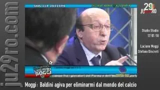 Moggi: Baldini tramava in un'intercettazione non trascritta interamente