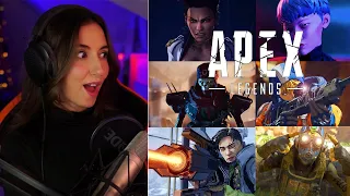 STREAMER REACTS to EVERY Apex Cinematic with Tierlist! | Pt.1