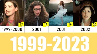 Anne Hathaway 安海瑟薇│穿著Prada的惡魔到光頭裂嘴女│1991 - 2023 作品