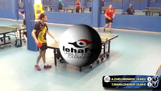 Александр ЖЕЛУБЕНКОВ - Тимурлан МАМАЗАКИРОВ 3 Клуб АртТТ #tabletennis #настольныйтеннис