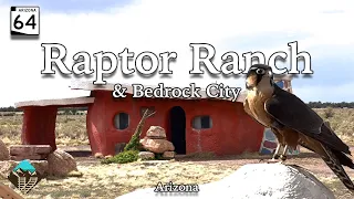 Bedrock City Lives! - Visiting Raptor Ranch in Arizona