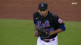 Edwin Diaz Entrance During Mets' Combined No-Hitter