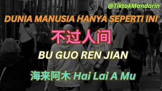 Lagu Mandarin VIRAL!!! Bu Guo Ren Jian 不过人间 Dunia Manusia Hanya Seperti Ini 海来阿木 Hai Lai A Mu - 动态歌词