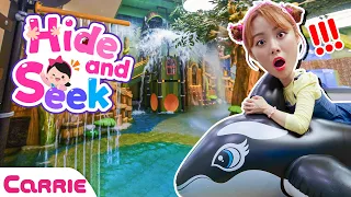 수영장에 숨겨 놓은 해양동물 찾기 놀이   | a game of searching for marine animals hidden in a pool 숨바꼭질 Hide and Seek