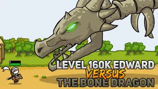 EDWARD with 21 MILLION DAMAGE versus BONE DRAGON ⚔️ | GROW CASTLE