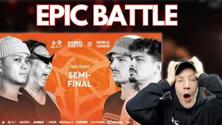 THIS Is How A Battle Should Be - Rogue Wave vs ROFU  I Tag Team Semifinal 2023 #beatboxreaction