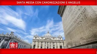 Papa Francesco-Santa Messa con Canonizzazioni e Angelus 2019-10-13