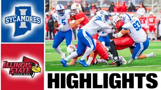 Indiana State vs Illinois State Highlights I College Football Week 7 | 2023 College Football