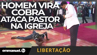 Homem Vira COBRA Ataca Pastor Na IGREJA!!!
