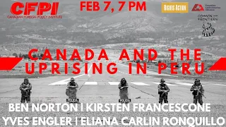 Canada and the Uprising in Peru