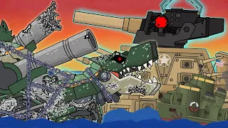 Season 3: Mad civil war in the USA. Cartoons about tanks