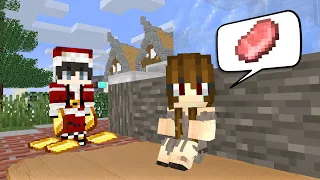 POOR GIRL LOVE RICH BOY 2 (Heart touching Christmas Story) - ANIMATION MINECRAFT