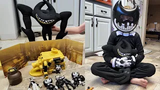 Unboxing New Bendy Ink Machine, Ink Slime, & Ink Demon Plush!