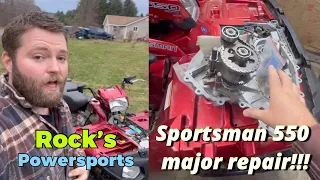 Polaris Sportsman 550xp repair nightmare!