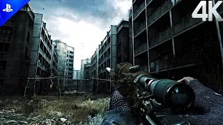 All Ghillied Up - Pripyat Chernobyl Outskirts / Ukraine [4K UHD 60FPS] Modern Warfare Remastered