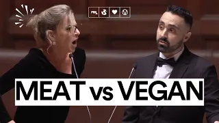 Vegan vs Meat HEATED Oxford University 2024 Debate