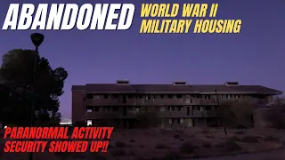 Abandoned WWII Air Force Base Haunted Military Housing