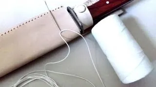 Como costurar couro