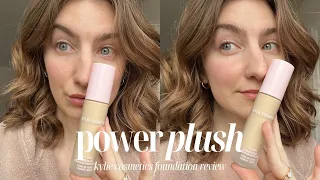 Kylie Cosmetics Power Plush Foundation Review