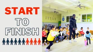 Counting 1-10 | 3-4 years | Full Lesson | Behind the Scenes | ESL in China