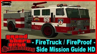 GTA San Andreas FireTruck Mission Complete FireProof PC/MAC Made Easy Guide HD