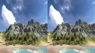 Virtual reality travel - 3D extreme stereoscopic - HD