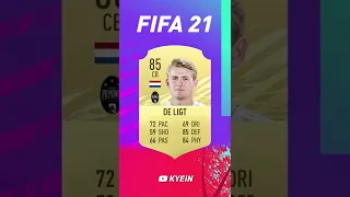 Matthijs de Ligt - FIFA Evolution (FIFA 17 - FIFA 22)