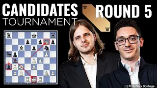 What is going on?! | Fabiano Caruana vs Richard Rapport | FIDE Candidates 2022