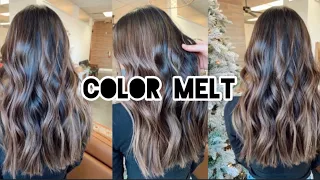 color melt | partial foiliage