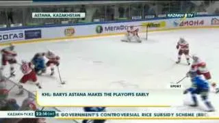 KHL: Barys Astana makes the playoffs early