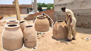 The Amazing Process Of Making Mud Oven || Tandoor Making || Pk Amazing Talent