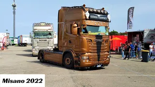 4k - Misano 2022 Entrata Trucks - Scania S - Scania R - Man TGX - Daf XF