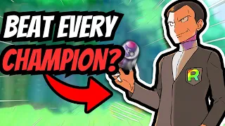 Can Giovanni Beat Every Pokemon Champion?