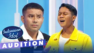 Woowww!! Bayu Menyanyikan lagu Judika Dengan Bahasa Mandarin | Audition 2 | Indonesian Idol 2023