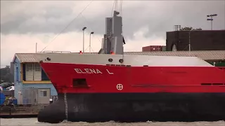 ELENA L General Cargo Ship, Thames Shipping by R.A.S. 08/09/2017