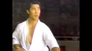 Masao Kagawa performing Kanku Sho kata at JKA competition🥋 Perfect execution