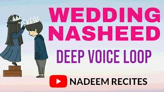 Wedding Nasheed English Translation | Voice Over | عروسة_النور | Muhammad al Muqit Deep Voice Loop