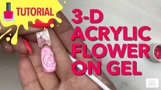 3D ACRYLIC FLOWER TUTORIAL | HILARY DAWN HERRERA