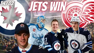 Helle & The Young Guns Carry Jets to 3-0 Win - Winnipeg Jets Game Recap/Reaction 33/82 (NHL News)