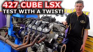 427 Cube LSX Pre turbo test! What power will it make?