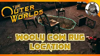 THE OUTER WORLDS - Wooly Cow Rug Location (Ship Decoration Item)