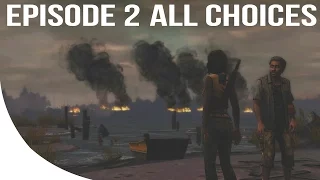 The Walking Dead Michonne Episode 2 - All Choices/ Alternative Choices