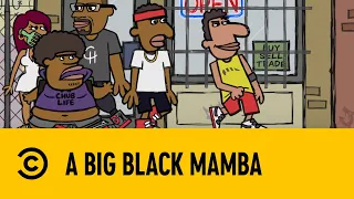 A Big Black Mamba | Legends of Chamberlain Heights | Comedy Central Africa