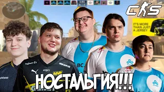 ВОТ ЭТО СОСТАВ!! СИМПЛ ТРЕНИРУЕТ КЛАУДОВ ПРОТИВ НАВИ // S1MPLE НОСТАЛЬГИРУЕТ // CS2