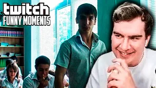 БРАТИШКИН СМОТРИТ ТОП МОМЕНТЫ С TWITCH | ВЫПУСКНОЙ РАВШАНА. ТВИЧ ФМ