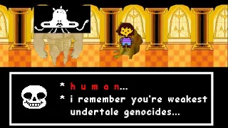 I did the Weakest Genocide Run in Undertale!