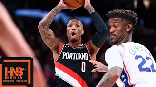 Philadelphia Sixers vs Portland Trail Blazers Full Game Highlights | 12/30/2018 NBA Season